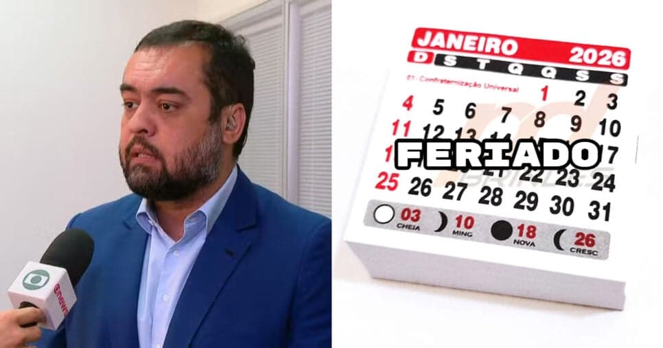 Durante a gestão Cláudio Castro: Feriado é confirmado terça (06/01) em cidade do RJ no início de 2026