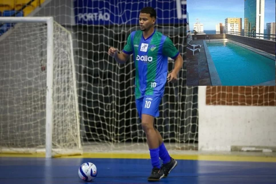 Morre o jogador Luiz Felipe Gomes de Jesus (Foto: Reprodução/ Internet)
