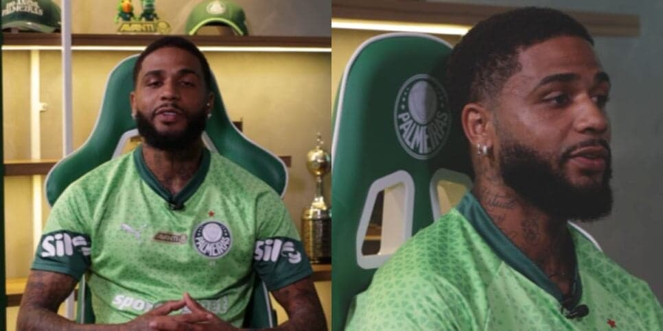 Micael deve deixar o Palmeiras em 2026 (Reprodução: TV Palmeiras) Micael deve deixar o Palmeiras em 2026 (Reprodução: TV Palmeiras)