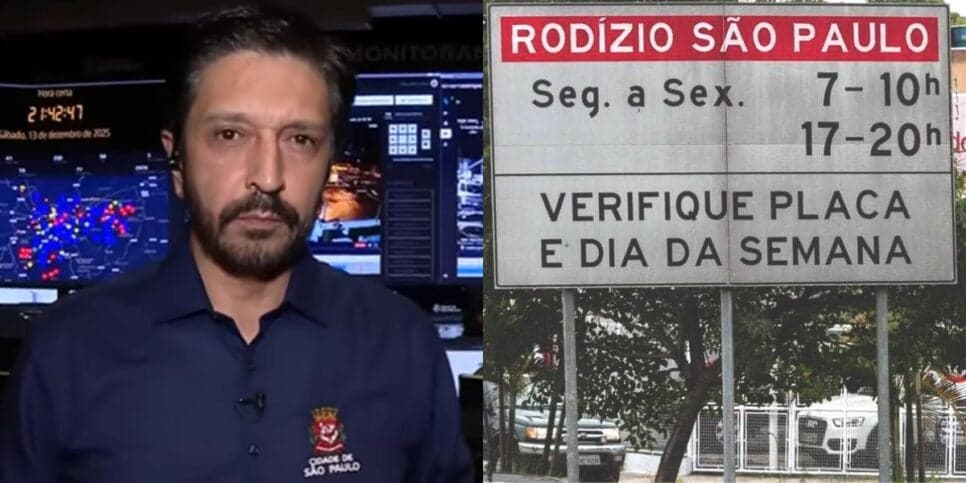 Nunes ciente: Lei em SP informa 5 grupos isentos do rodízio de carros