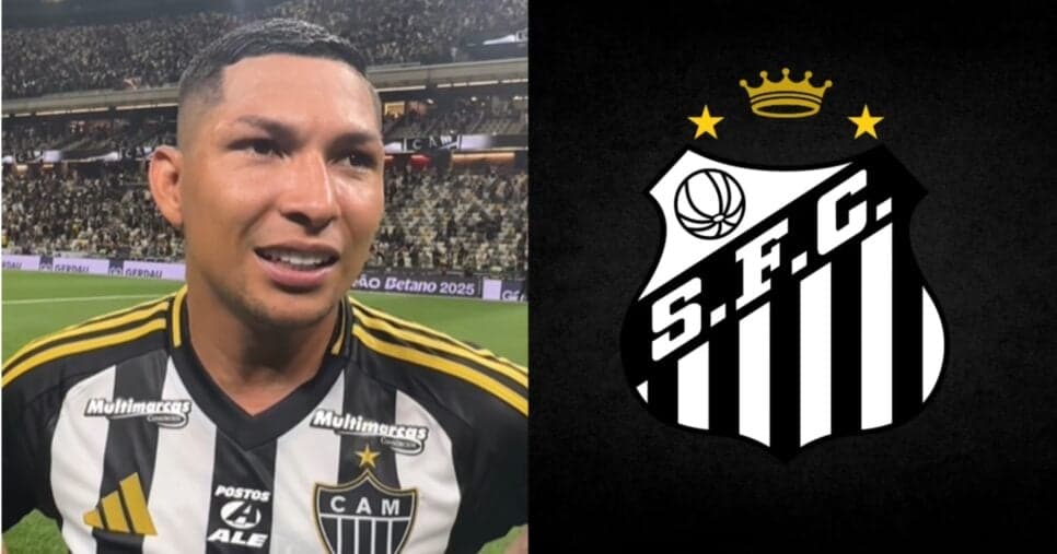 Vojvoda diz SIM e Rony, do Atlético-MG, tem ida preparada ao Santos como 1º reforço de 2026