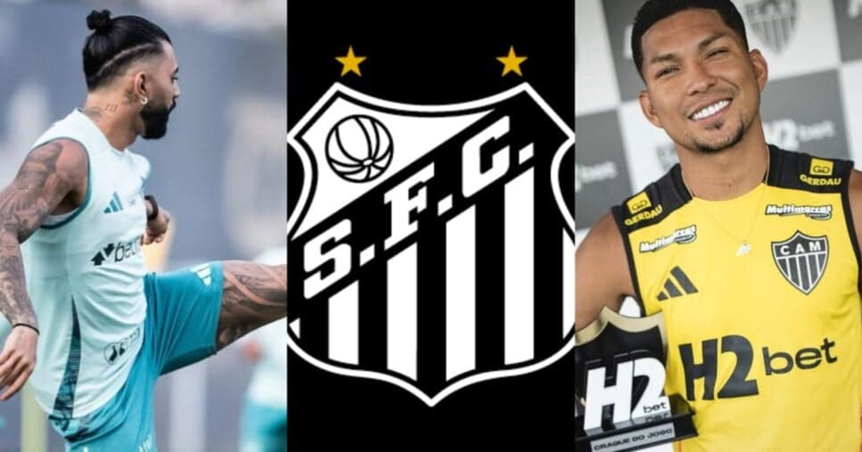Gabigol, Rony e mais 1: Santos prepara trio matador de reforços para Vojvoda em 2026