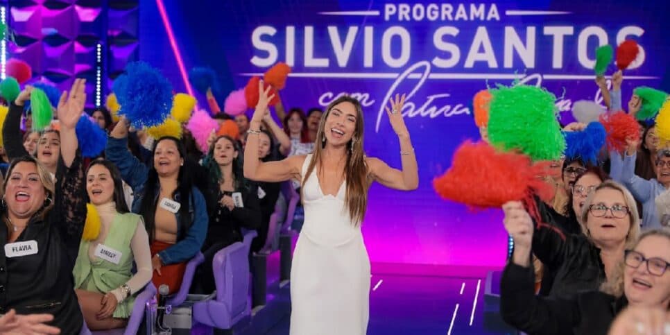 Programa Silvio Santos com Patricia Abravanel vence partida de futebol e mantém a vice isolada