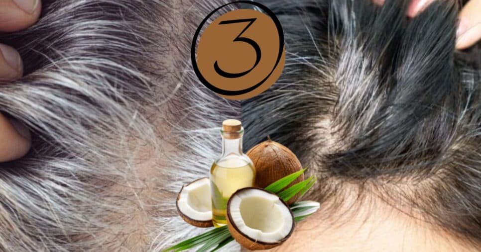 Cobrem 100% do cabelo branco: 3 óleos naturais fazem idosas abandonarem a tinta