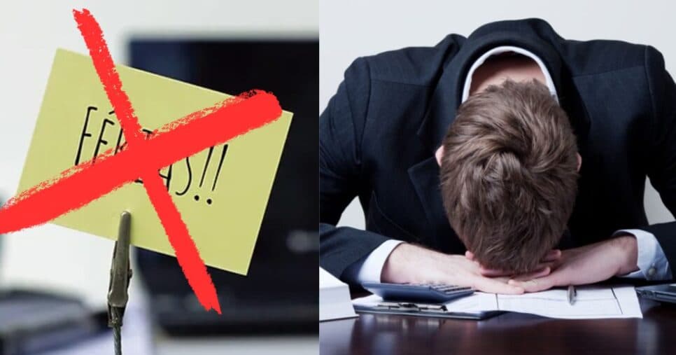 Em vigor em 2026: Lei trabalhista traz 3 atitudes de CLTs que cancelam as férias
