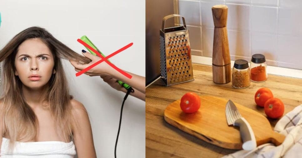 Aposente a chapinha: Único ingrediente popular da cozinha alisa o cabelo sem danificar os fios