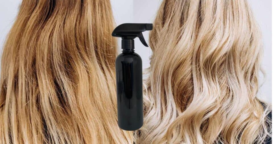 Adeus química: Spray vendido em farmácia por R$ 80 deixa seus cabelos loiros progressivamente sem agredir