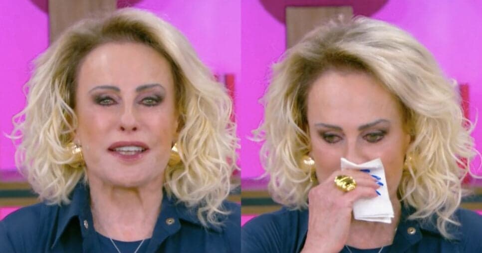 Ana Maria vai aos prantos após 6000 programas na Globo e revela tudo o que vive: “Muita dificuldade”