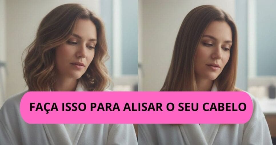 O melhor truque natural para quem busca cabelo mais liso e macio sem química