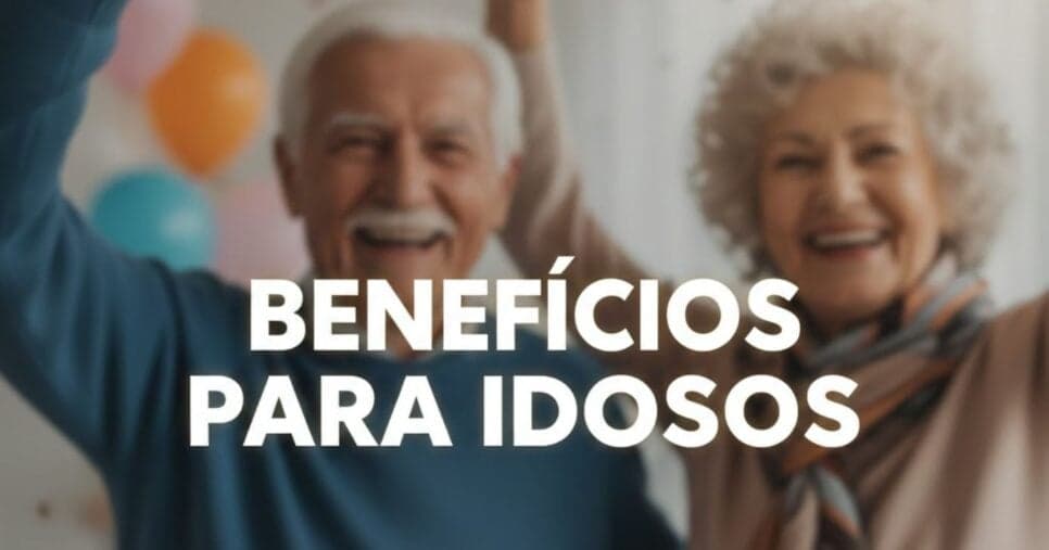 Isenções e mais: Lei libera documento a idosos de 60 a 90+ com 4 super benefícios
