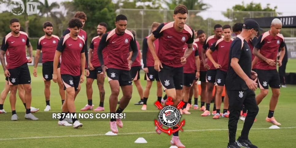 R$74M: Venda de atacante vai ajudar o Corinthians a fugir das dívidas