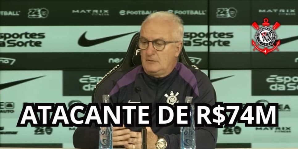 Dorival Jr é comunicado hoje(22) sobre contratação de atacante de R$74M no Corinthians