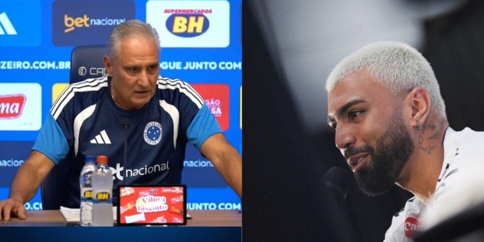 Tite manda recado no Cruzeiro para Gabigol após saída do camisa 9 ao Santos