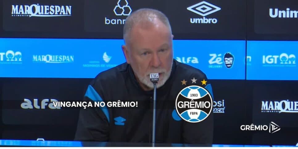 Vingança contra o Grêmio: Mano Menezes assina contrato e será novo treinador de gigante