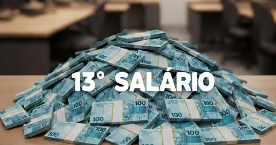 Ilustração 13º salário (Foto: Montagem TV Foco / GMN)