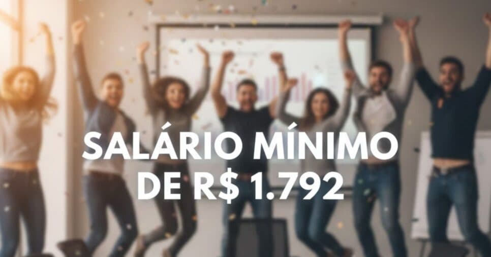 Reajuste de 7,27%: Lei Estadual paga salário mínimo de R$1792 aos CLTs já em 2026