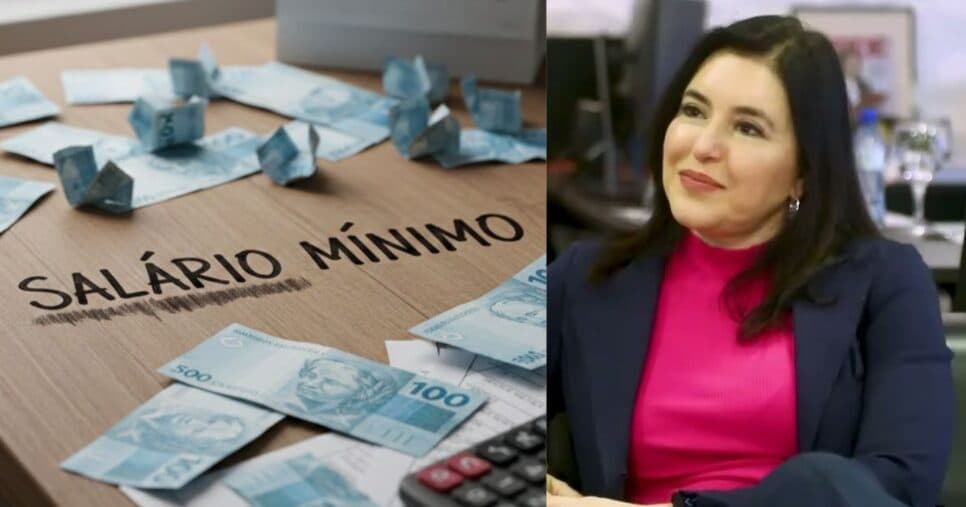 Reajuste de 6,79%: O valor do novo salário mínimo menor que o previsto por Simone Tebet