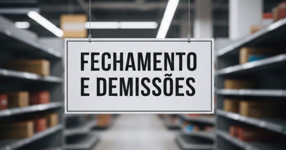 Demissão em massa e fechamentos: Rede de supermercados popular afunda em 2026
