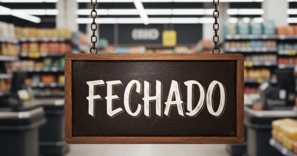 A medida inédita que está obrigando esses supermercados a fecharem 1x por semana
