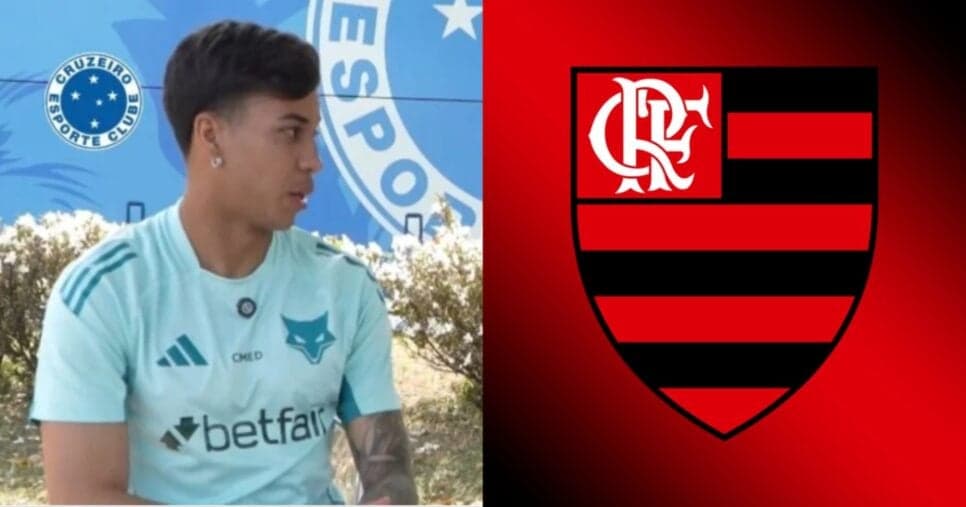 Rasteira no Cruzeiro: Flamengo não para e prepara contratação de Kaio Jorge