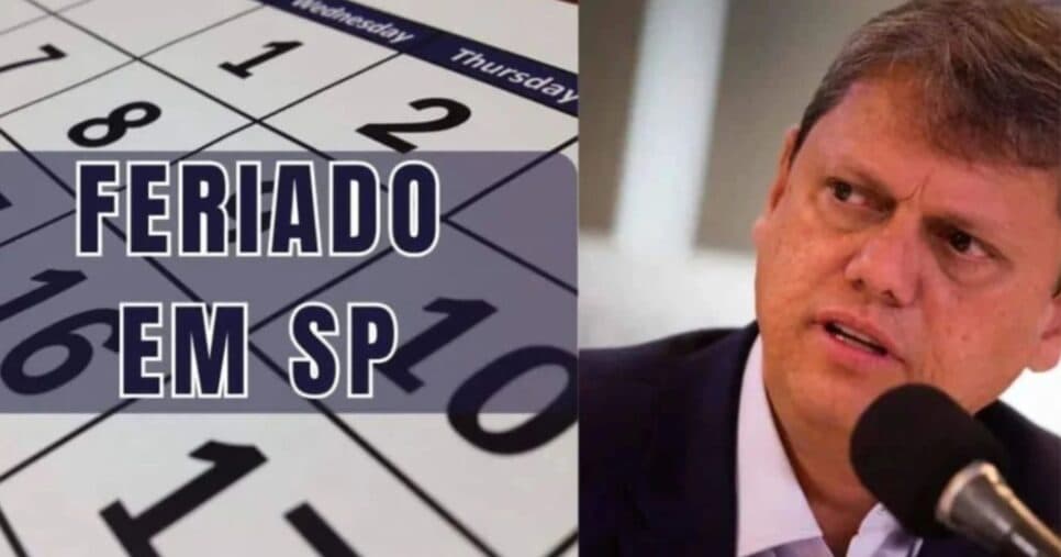 Feriado prolongado é confirmado na sexta (9/01) em cidade de SP durante o governo Tarcísio