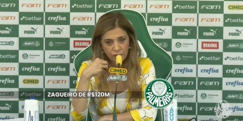 Leila libera PIX e avança por contratação de zagueiro de R$ 120M para Abel no Palmeiras