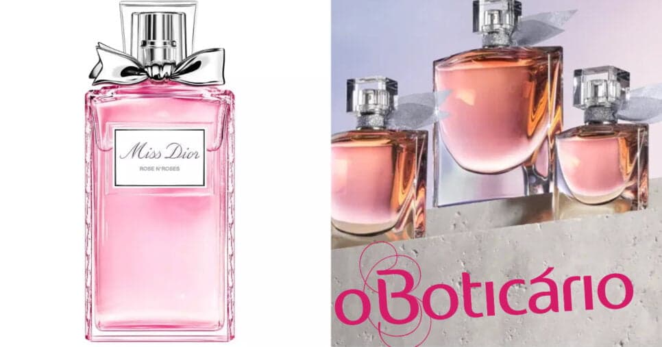 Lancôme e Dior no chão: 4 perfumes da Boticário que duram o dia inteiro e por menos de R$ 200