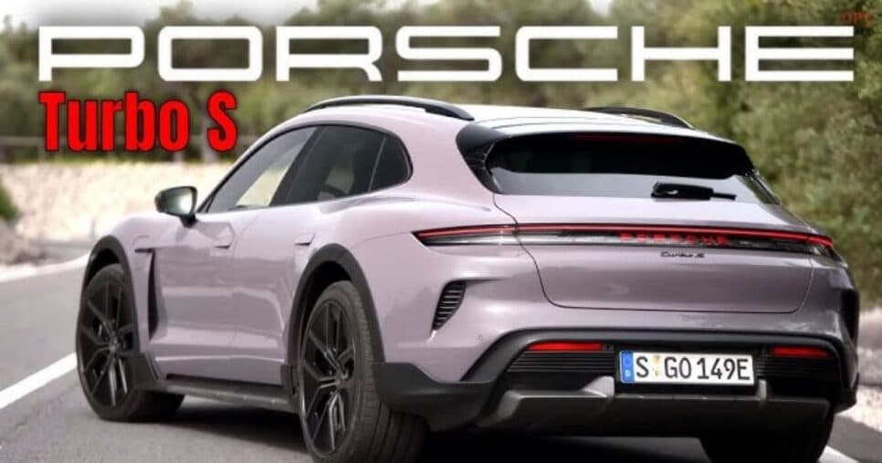 Porsche Taycan Turbo Cross Turismo (Foto Reprodução/YouTube)