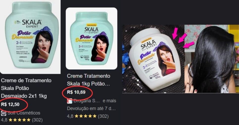 Skala Expert Potão Desmaiado (Foto Reprodução/Montagem/TV Foco/Lennita/YouTube/Google Shopping)