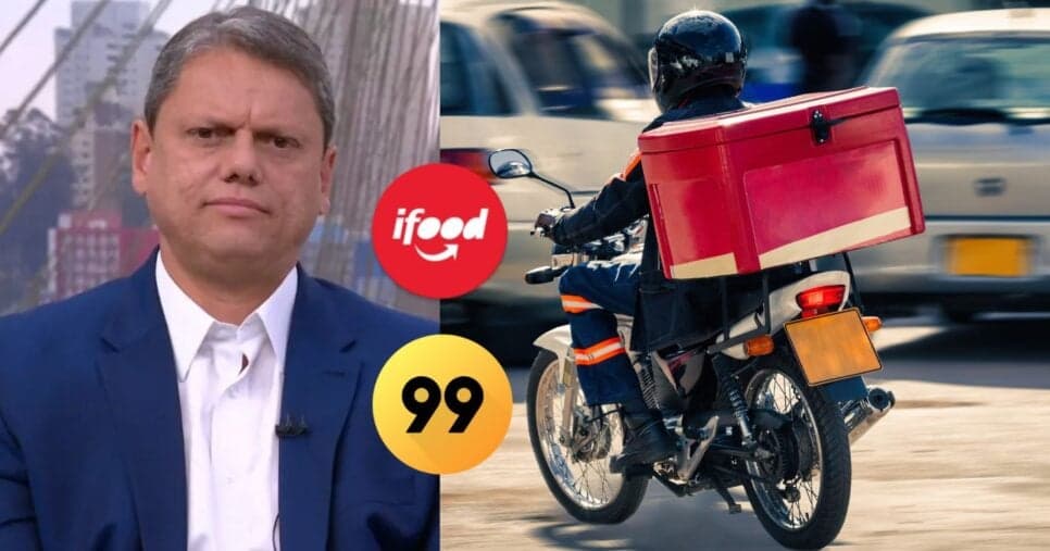 Risco de suspensão: Lei sancionada por Tarcísio em SP traz obrigação aos entregadores do Ifood em 2026
