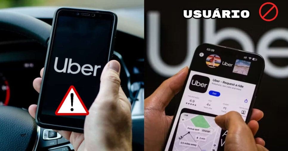 Informe da Uber comunica o que está bloqueando passageiros no app hoje 17/01