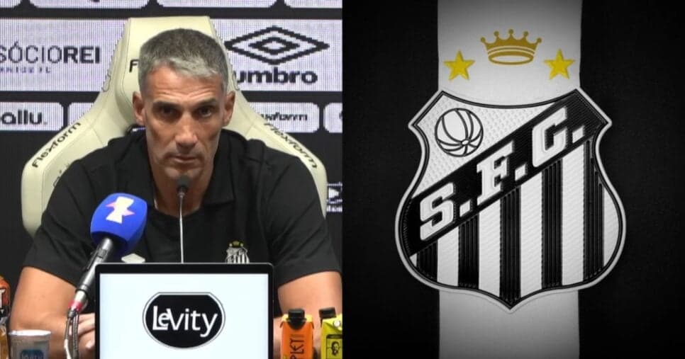 Nem Diniz, nem Crespo: Nome de gigante surge como substituto de Vojvoda no Santos