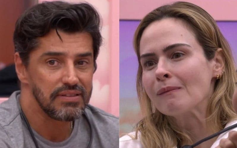 Alberto Cowboy e Ana Paula Renault no BBB26 (Foto: Reprodução / Globo)


