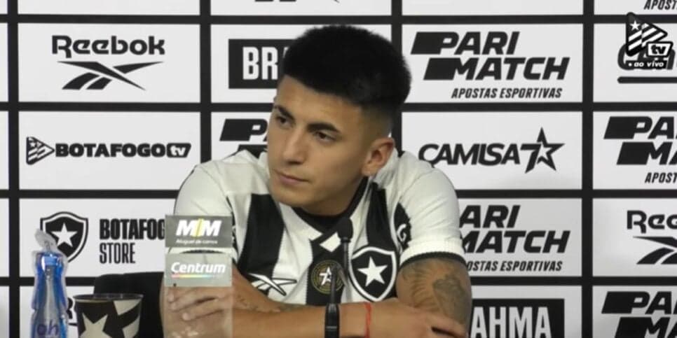 Almada teve uma boa passagem pelo Botafogo (Reprodução: Youtube)