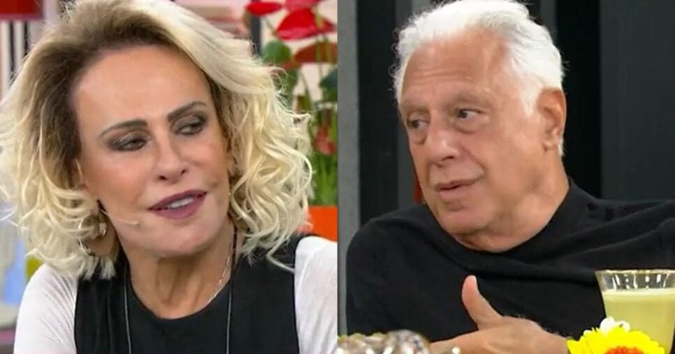 Ana Maria retruca Antônio Fagundes ao vivo e azeda o clima: "Não precisa ficar mendigando"