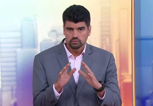 André Azeredo (Foto: Reprodução / SBT)