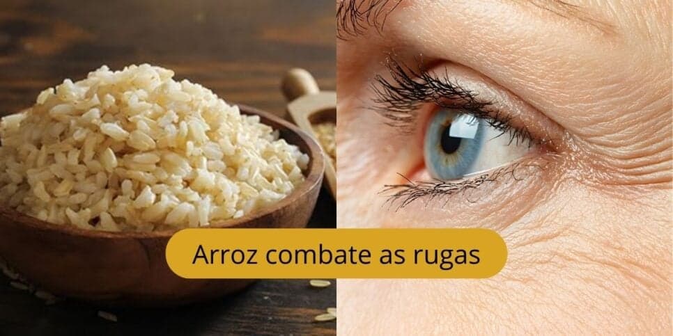 Como fazer solução com arroz para reduzir rugas e ter pele jovem aos 50 anos