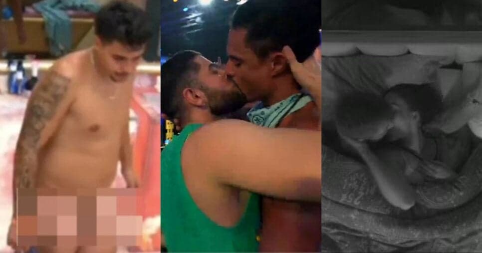 Beijo gay, Pedro pelado, Jonas 22 no edredom e coma alcoólico: Primeira festa do BBB26 bomba