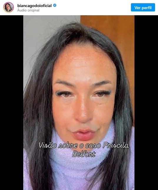 Sensitiva Bianca Godói (Foto: Reprodução / Instagram)
