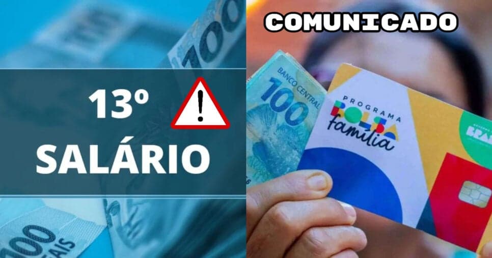 Informe do Governo: Beneficiários do Bolsa Família recebem o 13º salário?