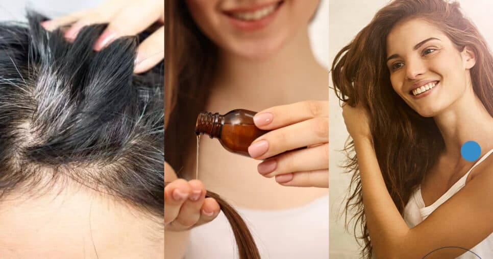 Só 12 gotas no shampoo: Óleo natural cobre o cabelo branco sem química ou idas ao salão