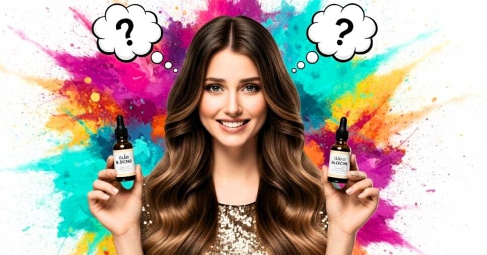 Óleo de alecrim x óleo de rícino: Qual realmente traz o efeito Rapunzel e faz o cabelo crescer?