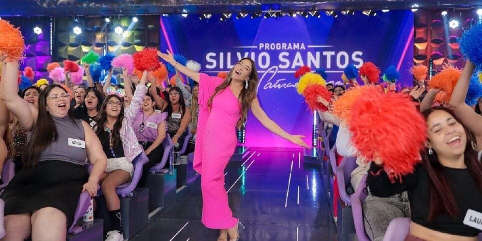 Programa Silvio Santos com Patricia Abravanel e Domingo Legal garantem a vice-liderança