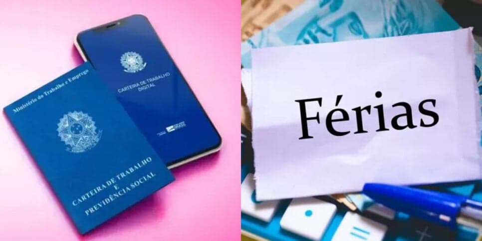 Lei trabalhista sobre redução de férias aos CLTs (Reprodução: Montagem TV Foco)