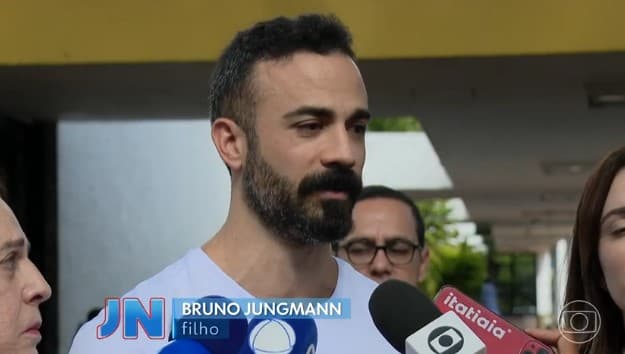 Bruno Jungmann no Jornal Nacional (Foto: Reprodução / Globo)