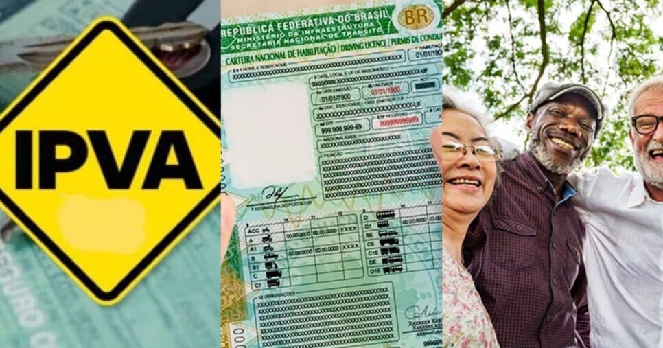 Além do IPVA: Lista de idosos 60+ garantem isenção na renovação da CNH em 2026