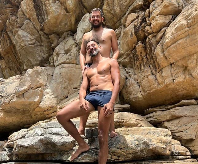 Irandhir Santos e Roberto Efrem (Foto: Reprodução / Instagram)