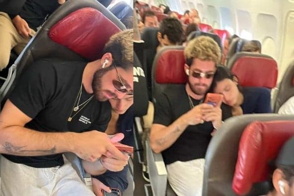 João Guilherme é flagrado com Luiza Perote em clima de intimidade (Foto: Reprodução / X Daily do Garotinho)