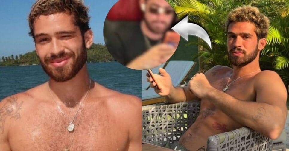 Fotos: João Guilherme vive nova relação discreta e é flagrado com pessoa dentro de avião