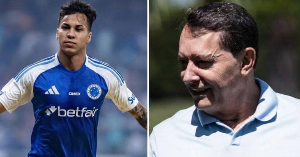 Pedrinho BH aprova valor de R$311M no Cruzeiro para vender Kaio Jorge